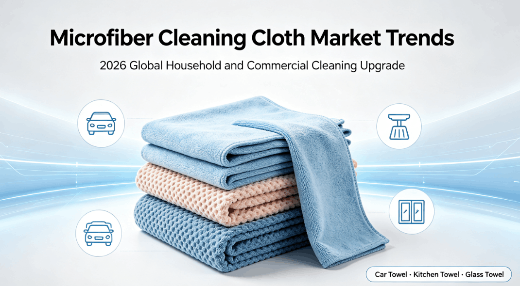 2026 Global Microfiber Cleaning Cloth Market Trends: Diversified Weaves Drive Household and Commercial Cleaning Upgrade