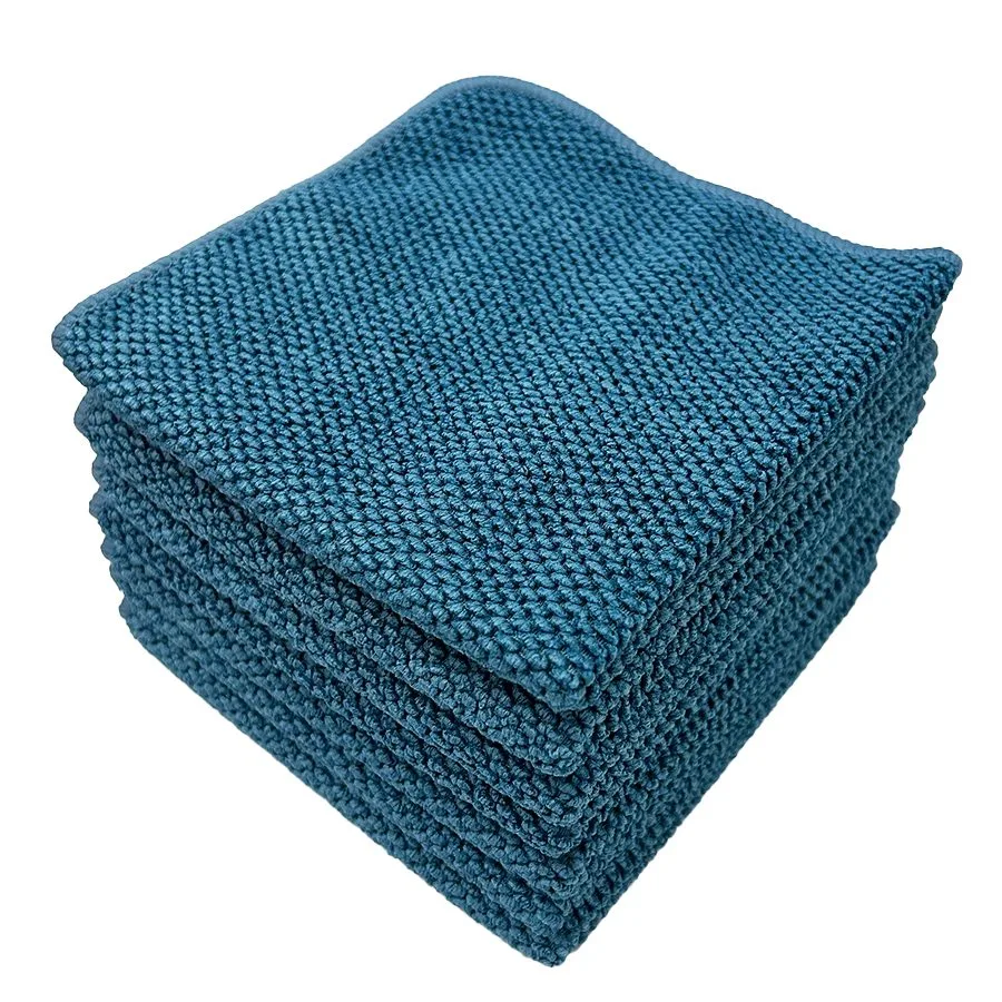 Eco-Friendly Microfiber Corn Pattern Cleaning Towel | Absorbent & Streak-Free