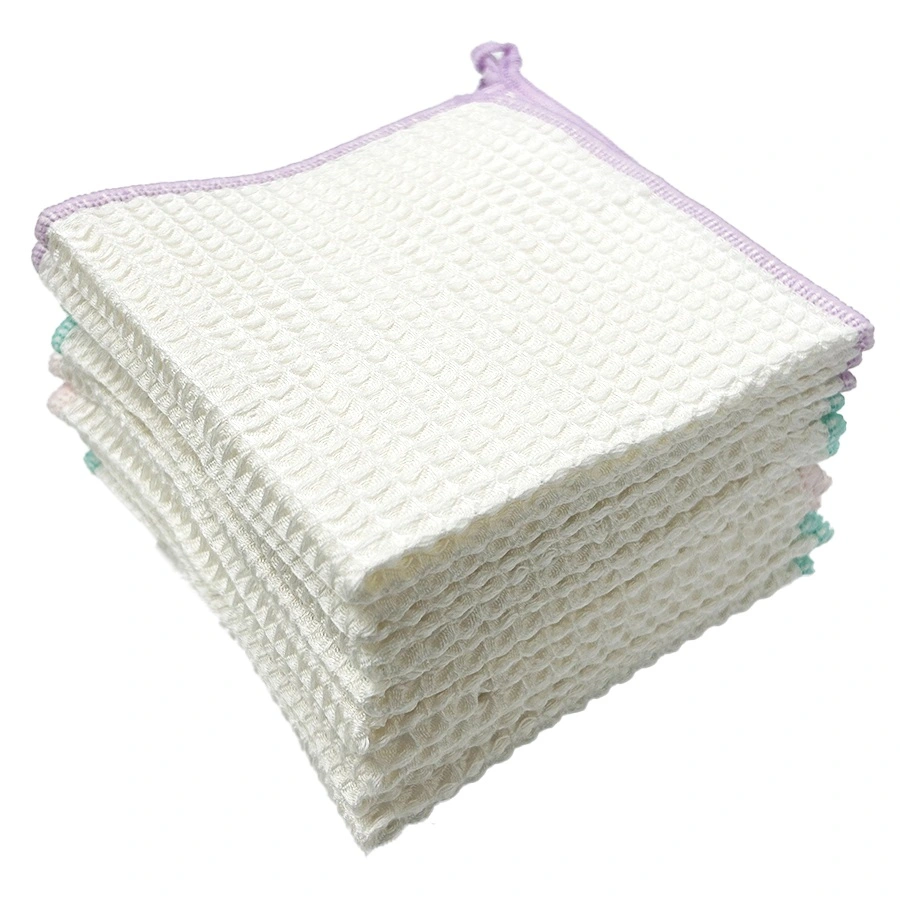 Extra Thick Honeycomb Waffle Microfiber Dish Towel | Quick-Dry & Non-Stick