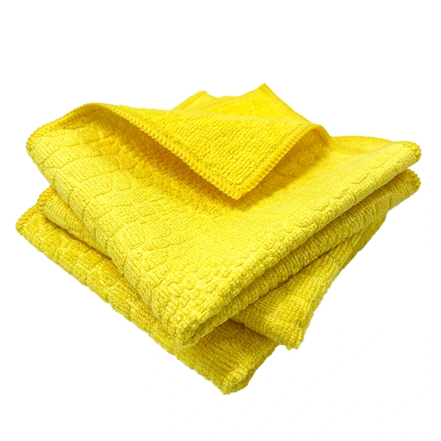 Warp Knitted Stone Jacquard Cloth | Quick-Dry Multi-Surface Cleaning